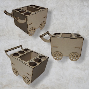Vector Carrito cervecero y snacks  /3 mm/ día del padre / archivo digital / Svg carrito snacks, caja día del padre, vector día del padre