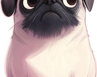 Funny and Cute Dogs Clipart Bundle, Dog PNG, Cartoon Dog, Watercolor Cute Animals Set, Paper Craft, Commercial Use, Digital Instant Download