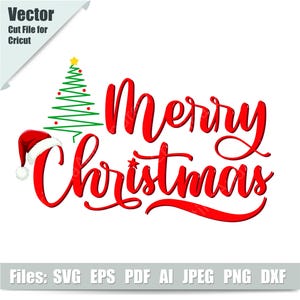 Merry Christmas Svg, Merry Christmas Png, Christmas Shirt Svg, Png Sublimation, Winter SVG, Christmas svg, Holiday svg, Cut File for Cricut
