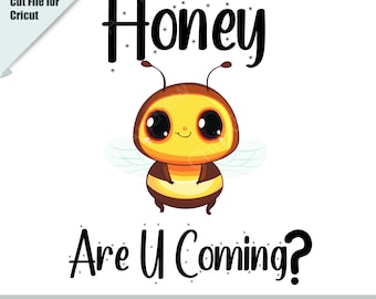 Bee Svg, Honey Bee Clipart, Honeybee Clip Art, Bee png, Bumblebee svg, Cute Nursery Prints, Digital Download, Cut file, T-shirt Printable