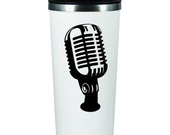 Vintage Microphone SVG, Png cut file, Microphone Digital Download SVG Cut file, Svg Clipart, Vintage Svg, Music mic svg, Svg file for cricut