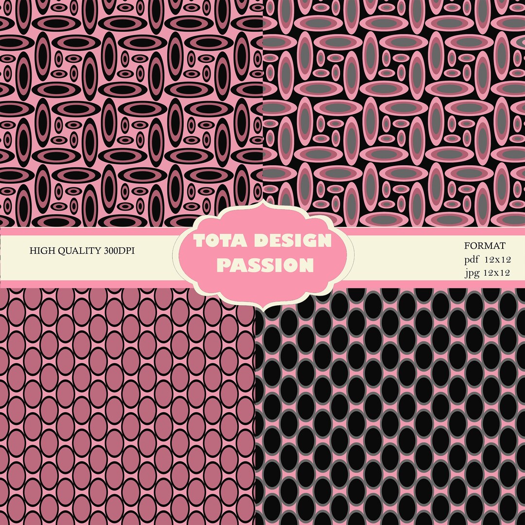 Passion Digital Scrapbook Paper Digital Paper Abstract - Etsy