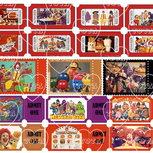 Vintage Mcdonalds - Etsy