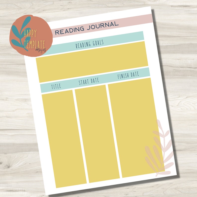 Journal Canva Template bundle Journal Etsy