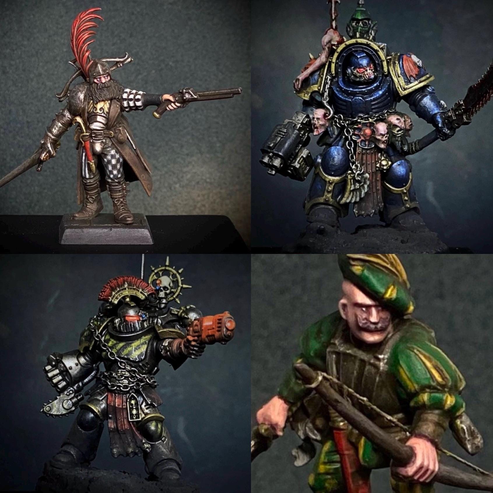 Esercito Maggotkin Of Nurgle Warhammer Age Of Sigmar - Dipinto Professionalmente - Commissione