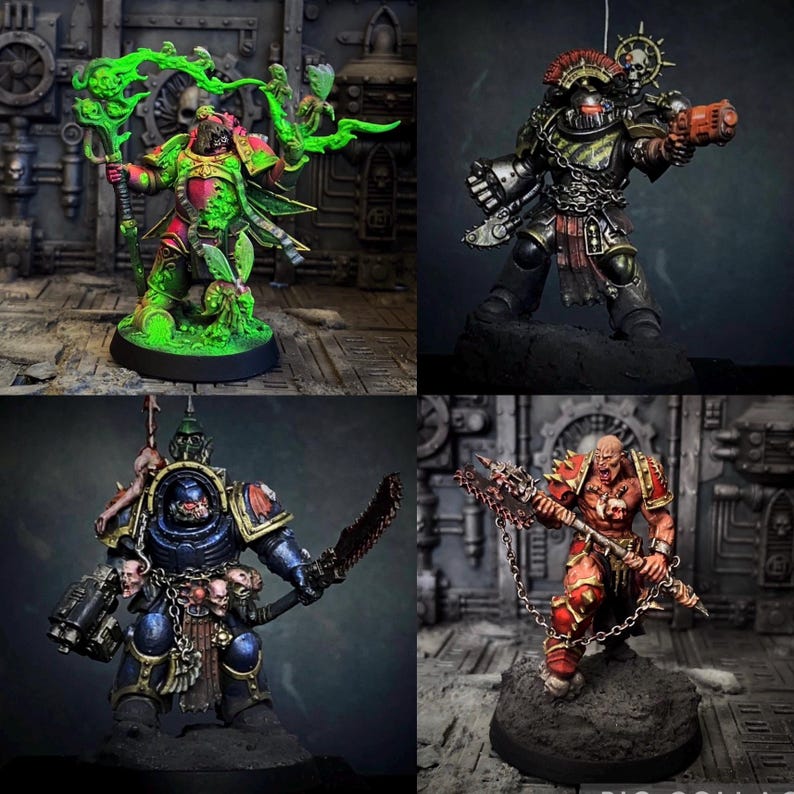 Chaos Daemons Painted Army Builder - *COMMISSION* - Warhammer 40k Aos ...