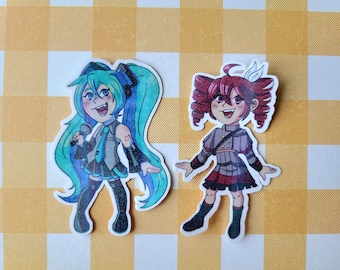 Vocaloid Holographic Stickers