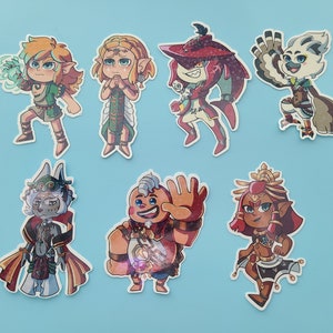 TOTK Holographic sticker