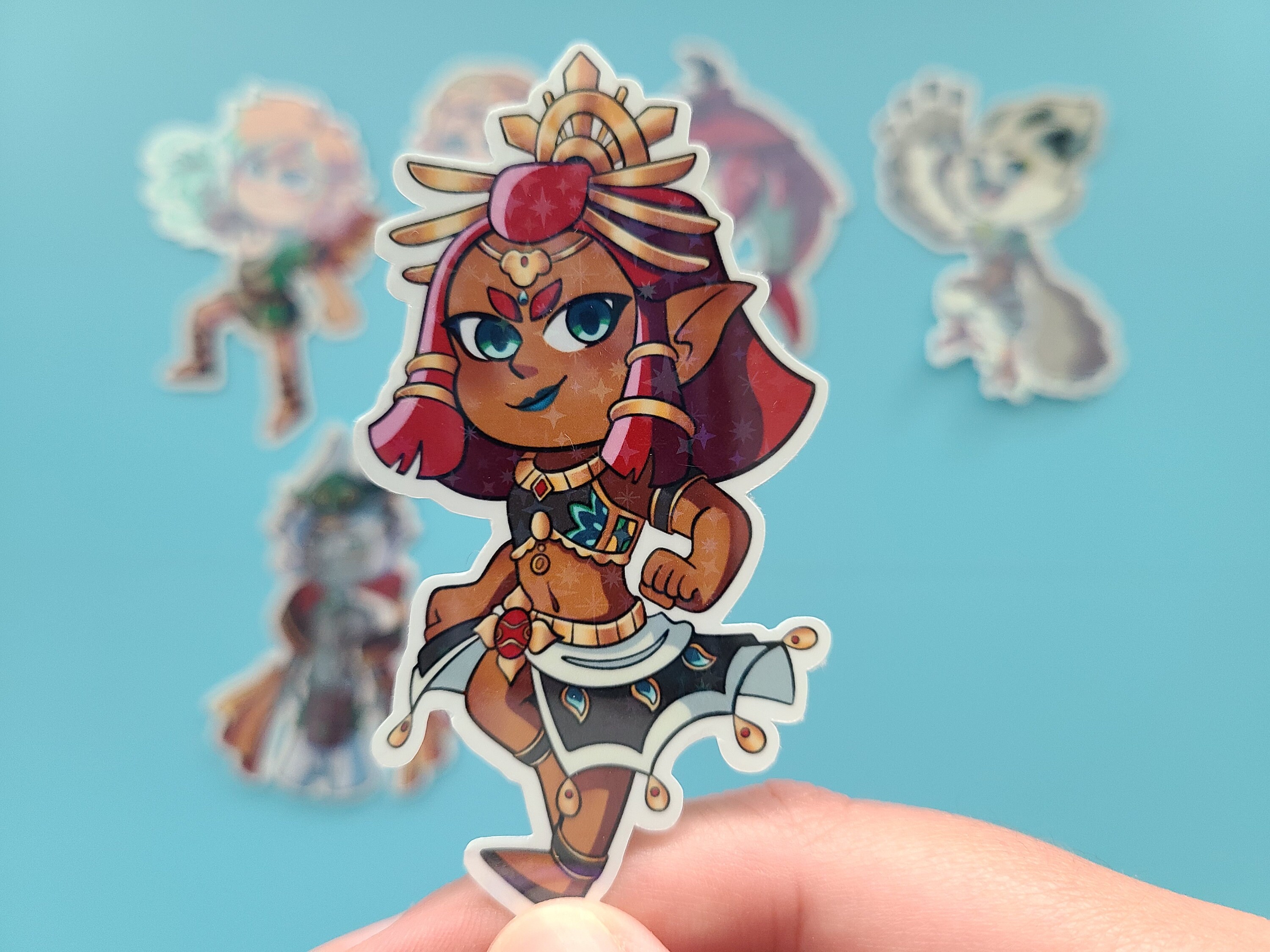 Totk Sticker TOTK Holographic Sticker - Etsy