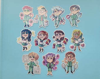 Saiki K. and Friends Holographic stickers