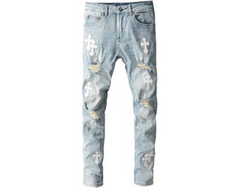 Damaged Jeans - Etsy Denmark
