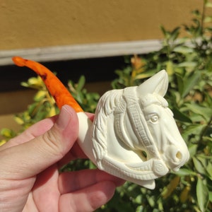 Pferd Meerschaumpfeife