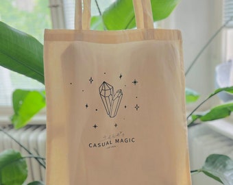 High quality tote bag - Casual Magic - Crystals - 100% cotton