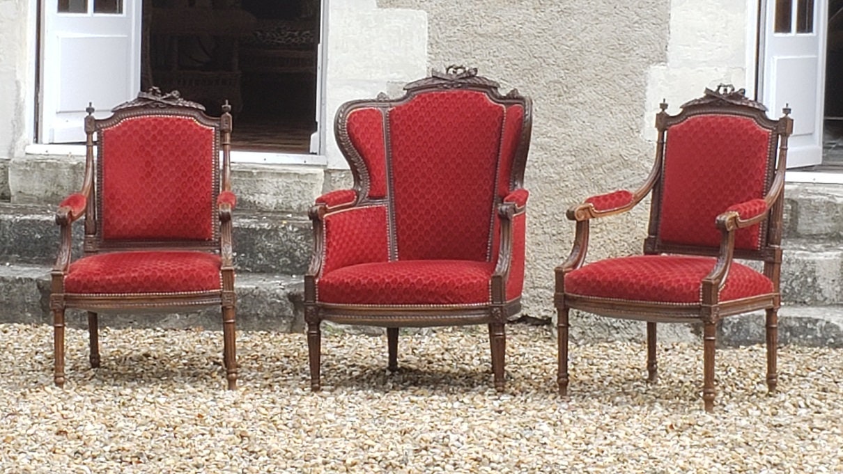 Paire De fauteuils Et