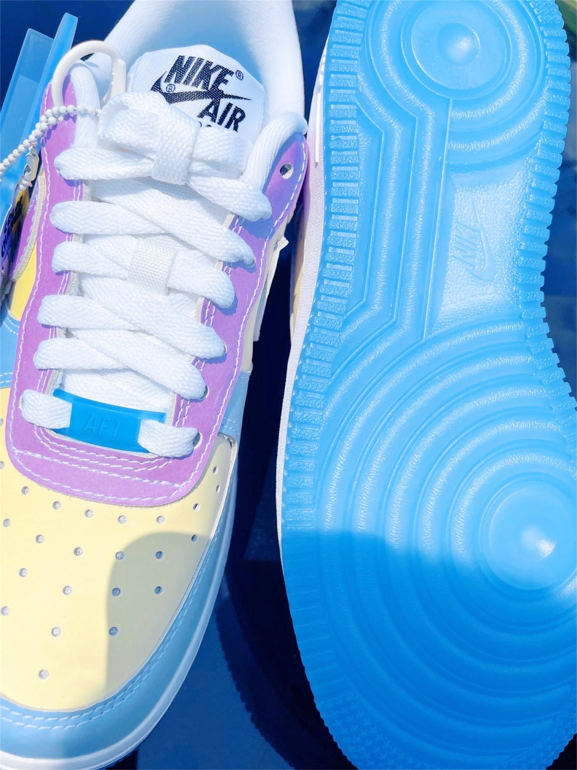Color Changing Air Force 1 UV Sneakersgift for Her Etsy