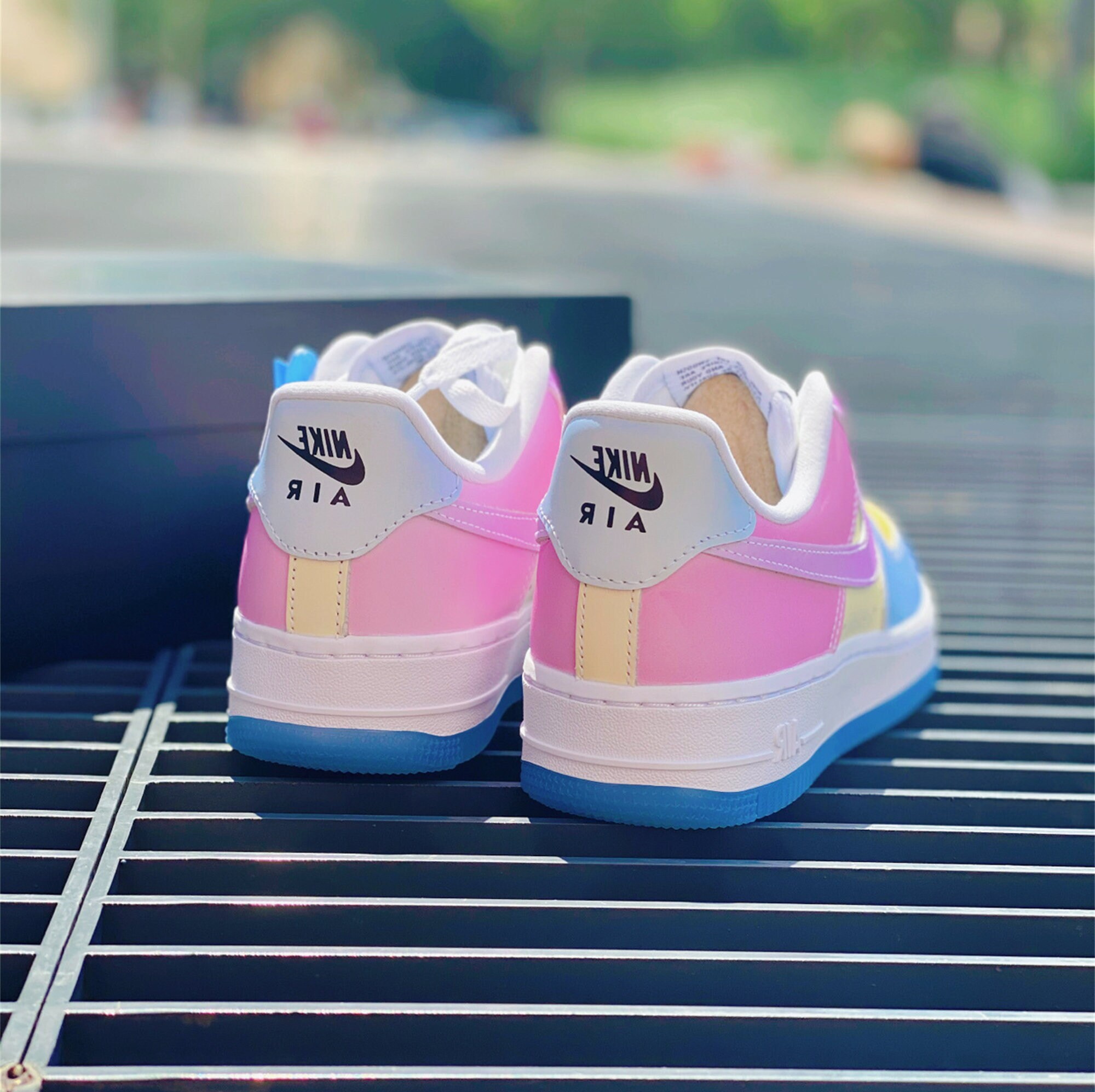 Color Changing Air Force 1 UV Sneakersgift for Her Etsy