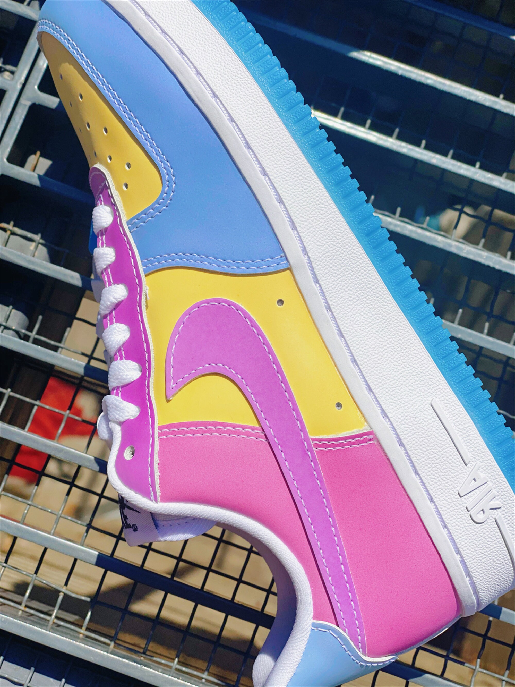 Color Changing Air Force 1 UV Sneakersgift for Her Etsy