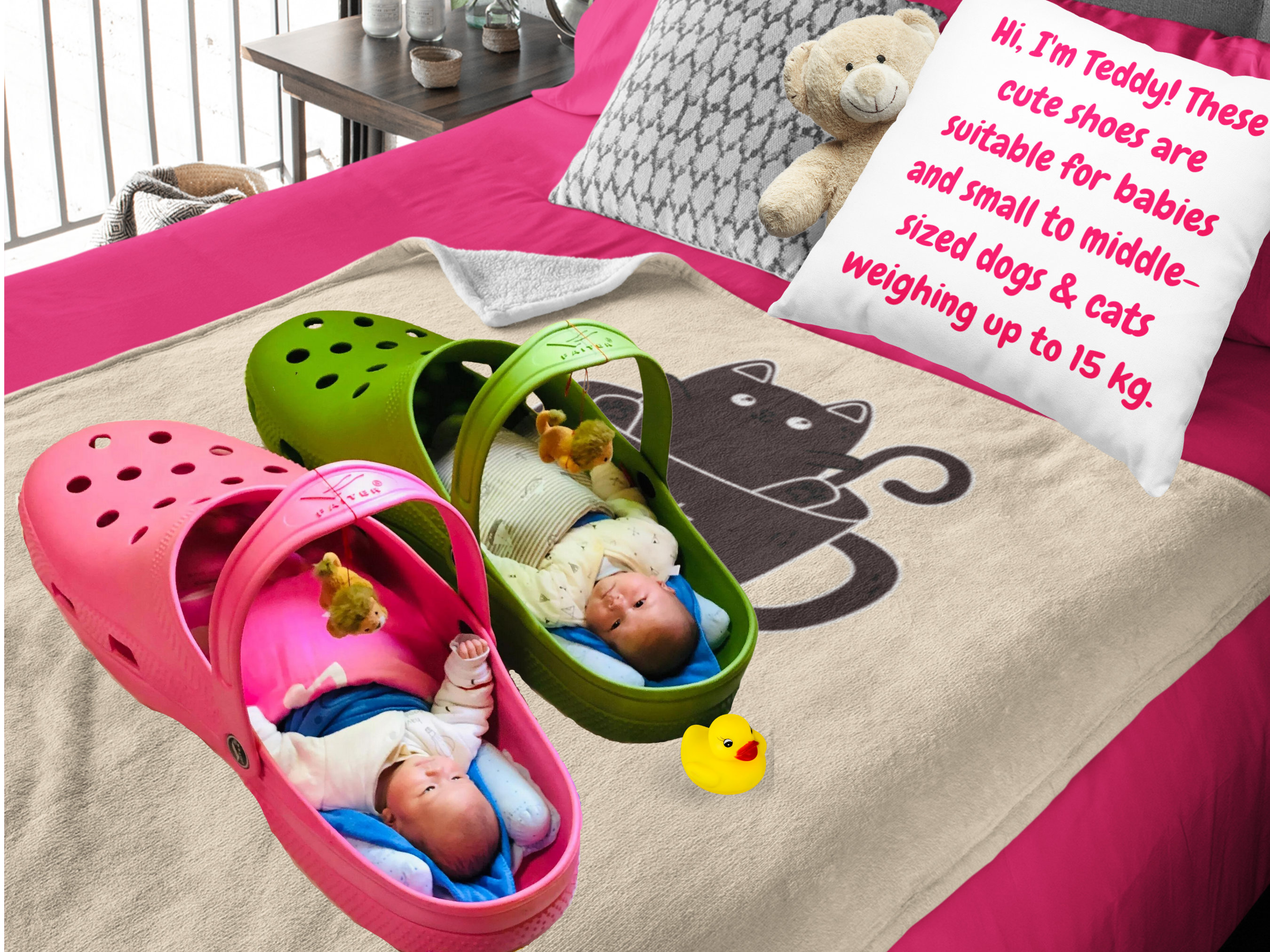 giant croc bed for dogs