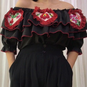 Hand-Embroidered Upcycled  with Unique Design