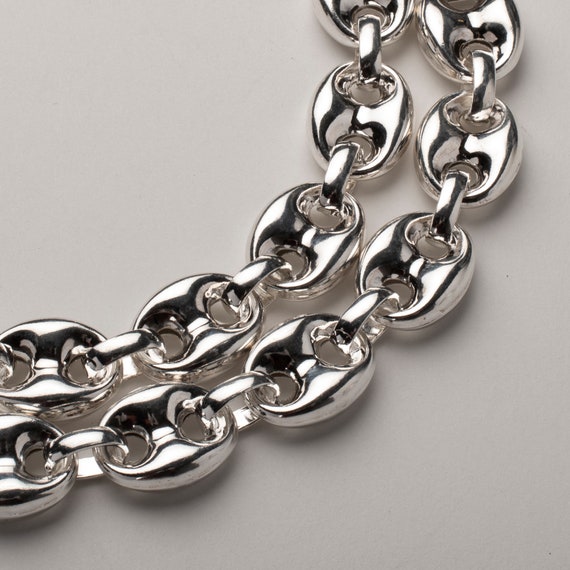 80cm silver chain necklace discount