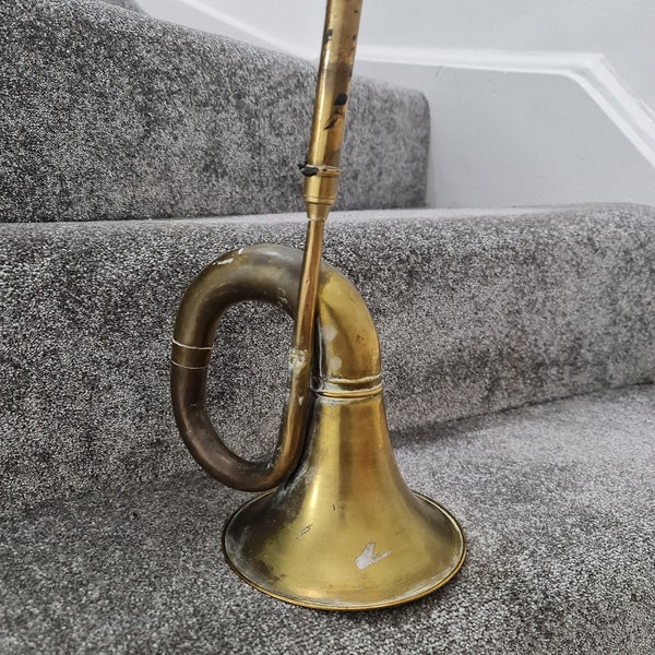 Brass Car Horn Etsy