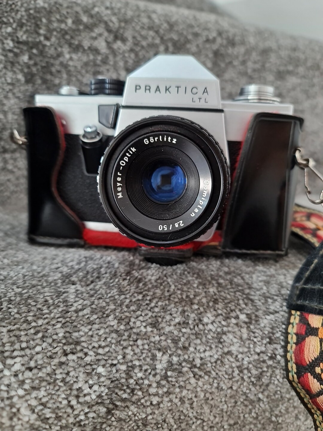 Appareil Photo Praktica LTL 35mm SLR Avec Objectif Jena F2.8/50mm Testé