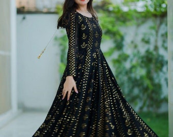 Buy Black Wedding Gowns Online In India 