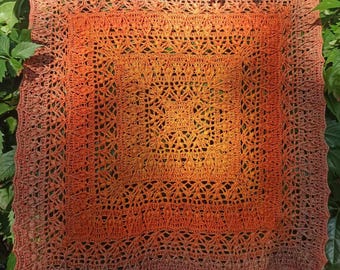 YASMEEN crochet square - PDF pattern (charts/diagram)