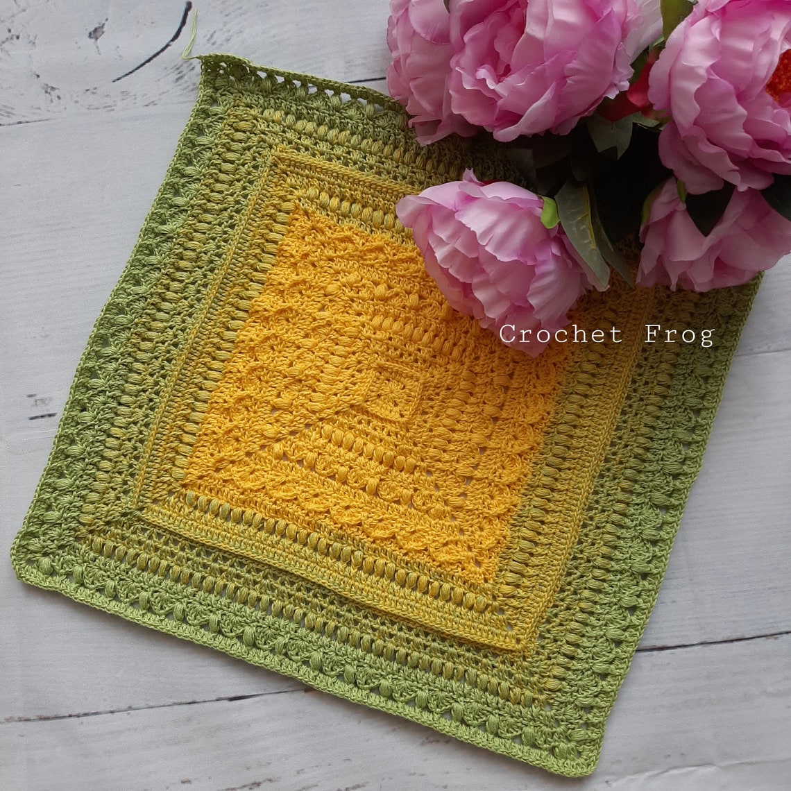 AMELIA Crochet Square/blanket - PDF Pattern (charts/diagram) - Etsy