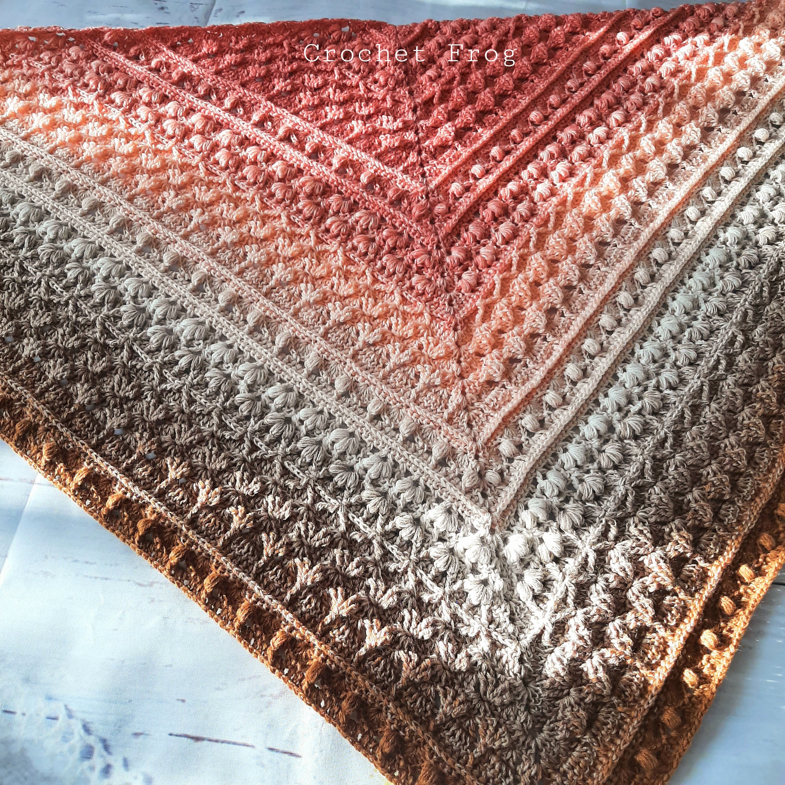 13 Crochet Diagram Patterns with Shawls, Doilies, and Mandalas 11 Mistletoe crochet shawl