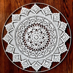 GLORIA gehaakte mandala - video-tutorial en grafieken/diagram