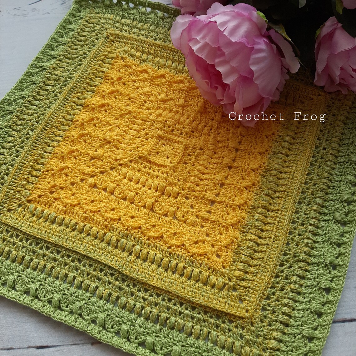 AMELIA Crochet Square/blanket - PDF Pattern (charts/diagram) - Etsy