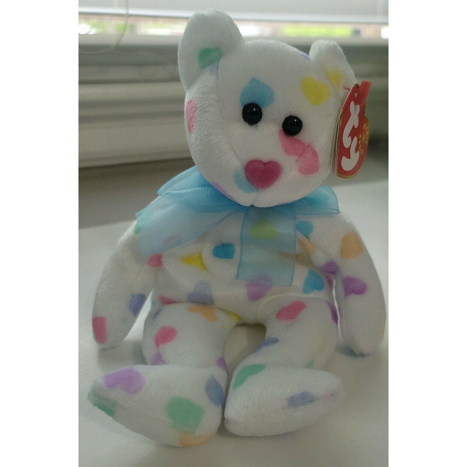 Rare Vintage TY Beanie Baby kissme the Valentines Day Bear ERRORS Etsy