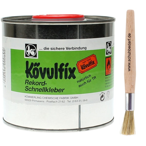 56,63 EUR/kg Kövulfix Rekord Schuhmacherkleber 300g Dose incl zusätzlichem Auftragspinsel