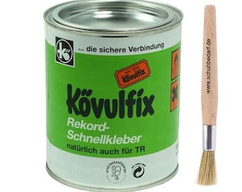 46,65 EUR/kg Kövulfix Pot de colle à chaussures 600g + brosse ronde pour ski de fond