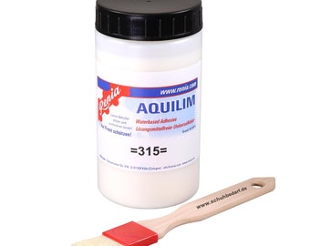 45,98 EUR/kg Renia Aquilim 315 Dispersionsklebstoff + Langlauf Pinsel flach