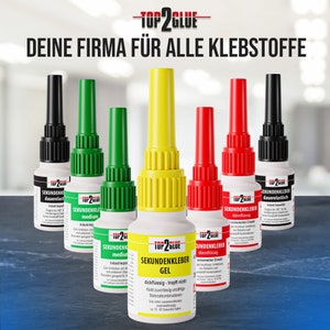 129,80 EUR/kg Superglue Top2Glue 1 x liquide fin 1 x moyen 1 x gel image 6