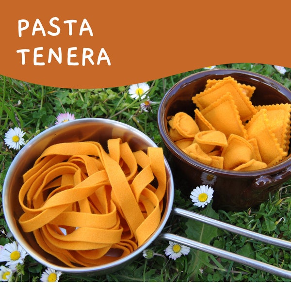 PASTA TENERA gioco di finzione in pannolenci