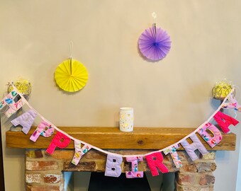 Wimpelkette zum Geburtstag