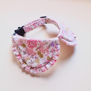 Collar de gato con flores, collar de gato estilo camisa, collar de gato a cuadros, collar de gato con estilo, collar de gato único, regalos para gatos, regalo para amantes de los gatos