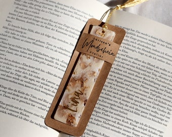 Bookmark "Milky Way" I Personalized bookmark I Resin bookmark I Gift idea for her I Small gifts I Gift I Bookworm