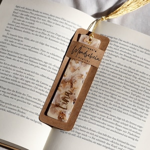 Bookmark "Milky Way" I Personalized bookmark I Resin bookmark I Gift idea for her I Small gifts I Gift I Bookworm