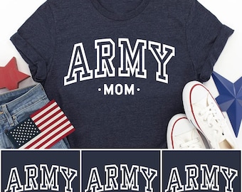 Army Mom Dad Sister Brother Shirt, Proud Army Family Tee, Basic Training Graduation Gift, Military Support T-Shirt, Boot Camp Apparel