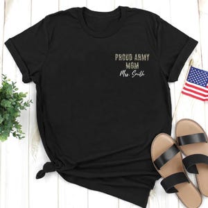 Proud Army Family Shirts, Army Mom Dad Brother Sister Shirts, Military Family Tees, Army Graduation Outfit, Basic Training Shirt, BMT Gift