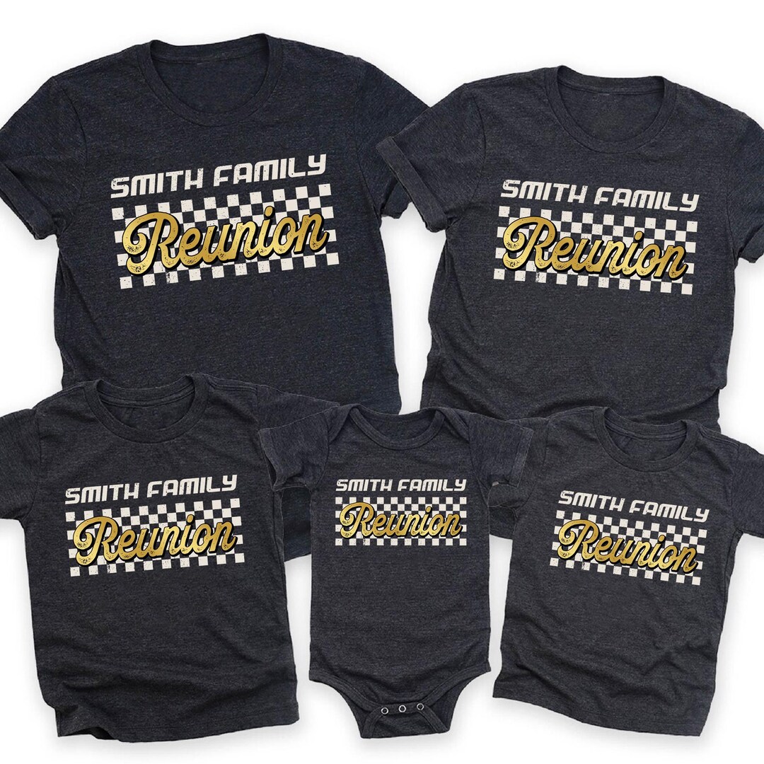 Personalized Family Reunion Shirt, Matching Family Shirts, Custom ...