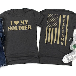 Stolze Soldatenmutter Shirt, Armee Mutter T-Shirt, Militär Mutter Geschenk, Armee Familie Unterstützung Shirt, Grundschulbildung Abschluss T-Shirt, Boot Camp Bekleidung