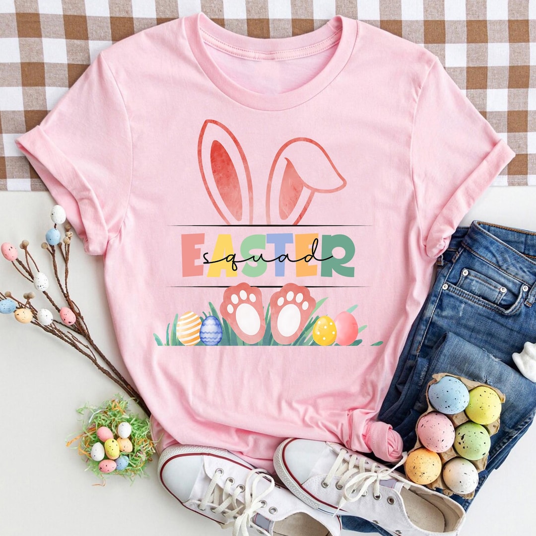 Easter Bunny Shirts, Easter Squad Shirts, Easter Family Shirts, Happy ...