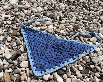 Häkelanleitung für Bandana: Boho Kopftuch (PDF-Muster)