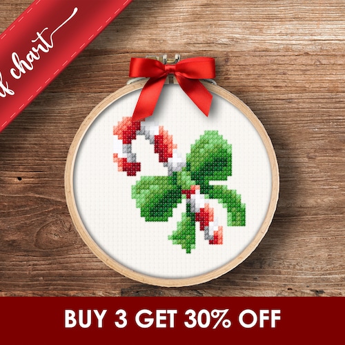 Snow Globe PDF Cross Stitch Pattern DIY Christmas Ornament Etsy