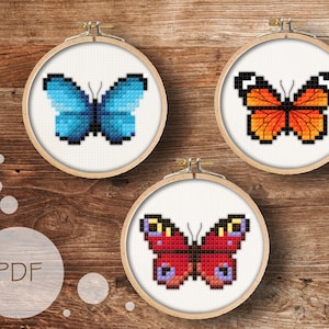 Creative Kids Beginner Cross Stitch Kits Frog Butterfly Heart CupCake  Unicorn